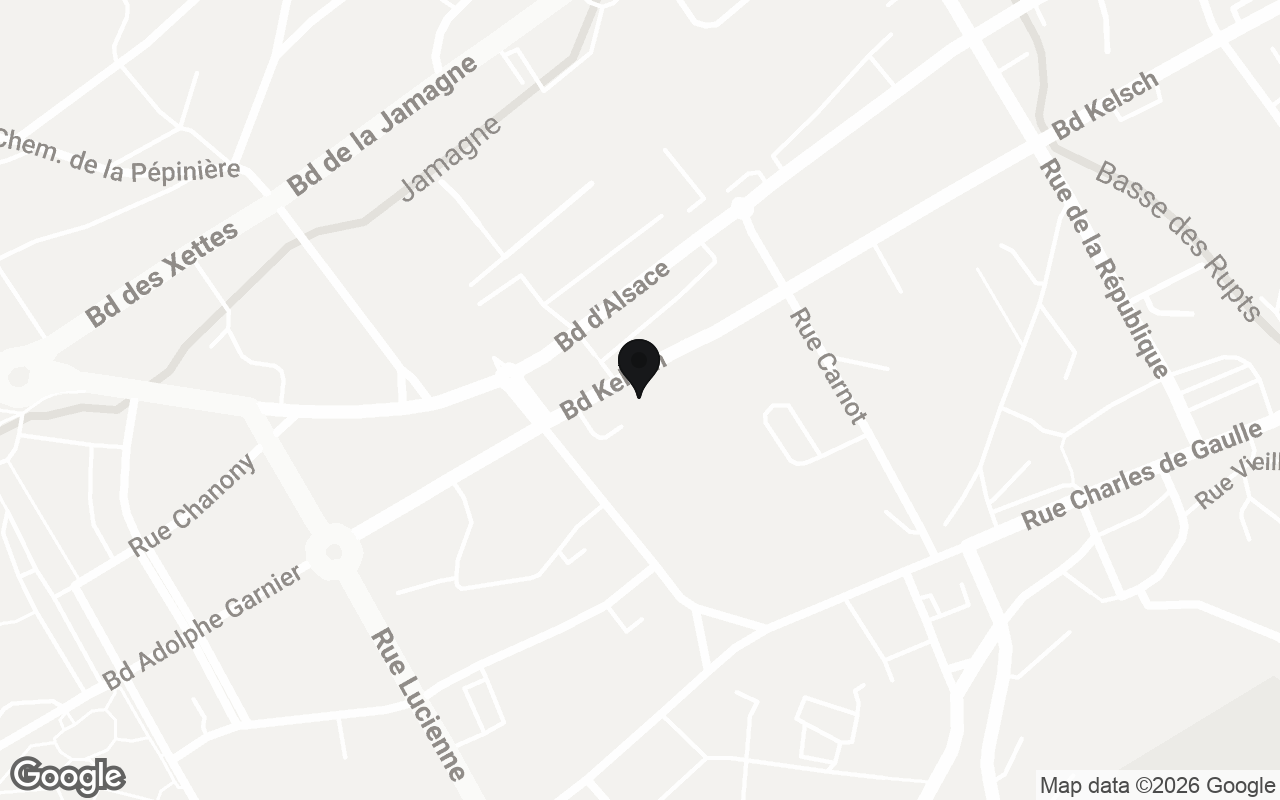 Plan du quartier de Aux Grands Gnomes Gérardmer