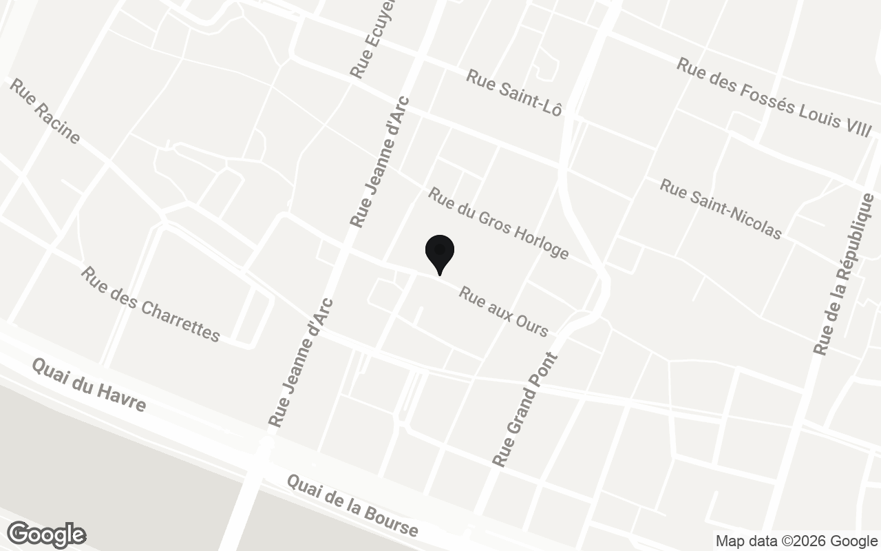 Plan du quartier de Bazar du Bizarre