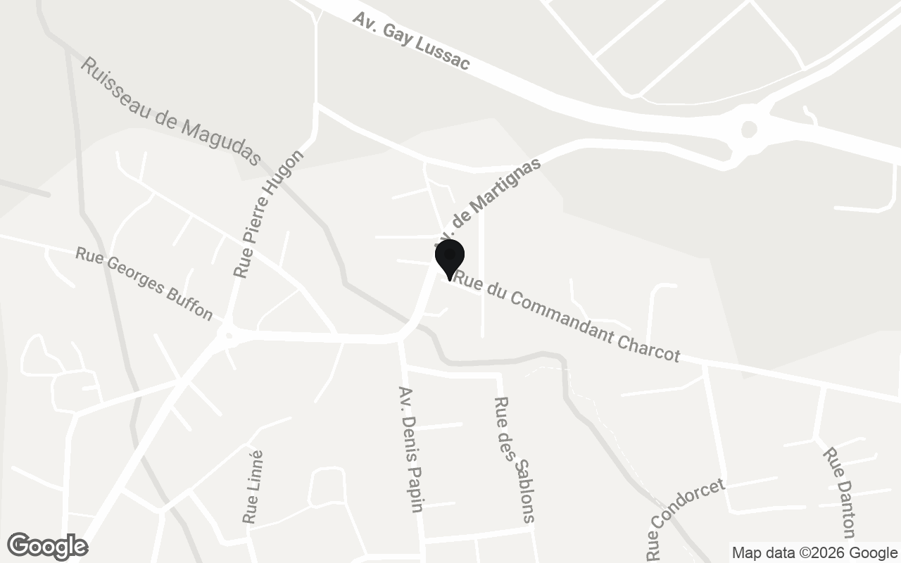 Map around Guyajeux Gironde