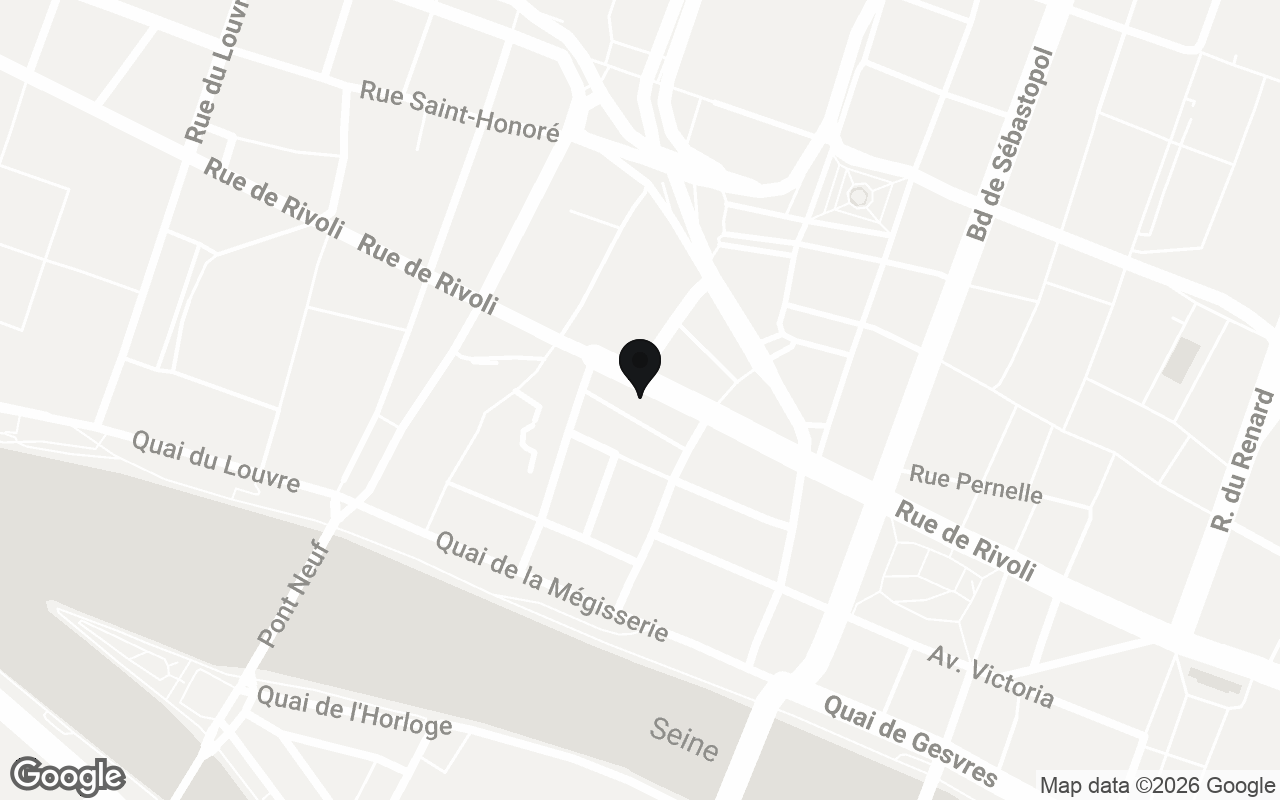 Map around Playin Paris Rivoli