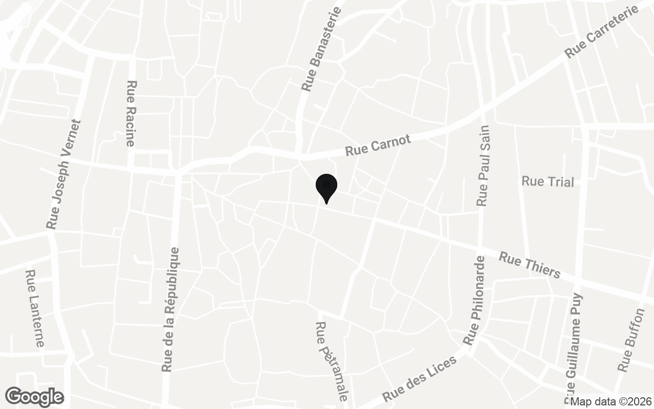 Plan du quartier de La Diagonale du Fou Avignon