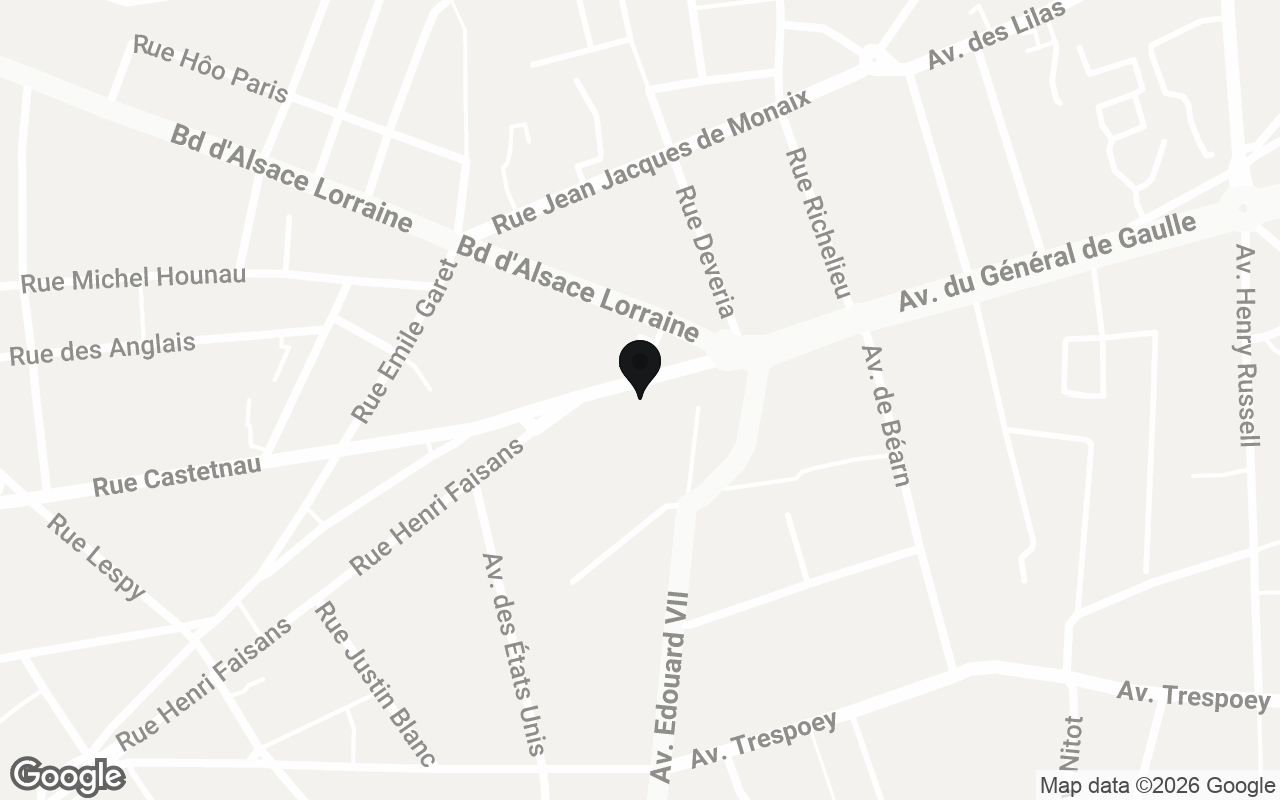 Map around Le Dé Tour