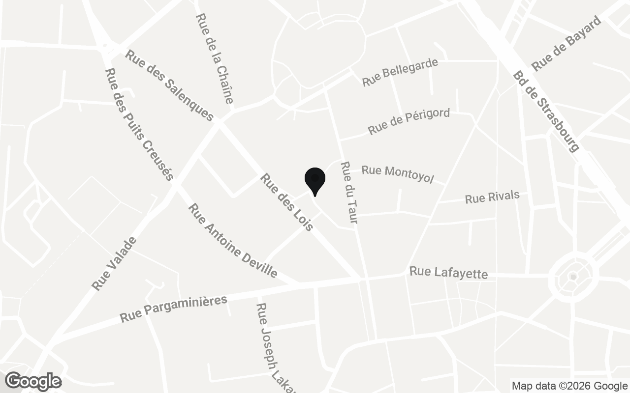 Plan du quartier de Le Passe Temps