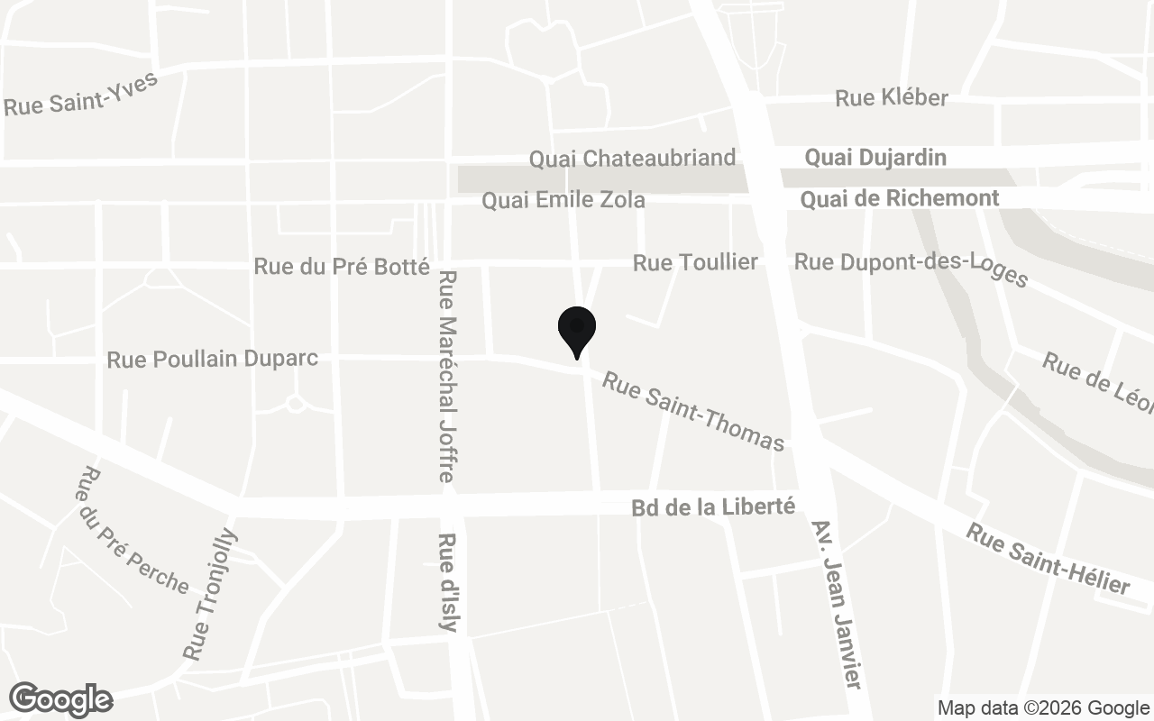 Plan du quartier de Terres de Jeux